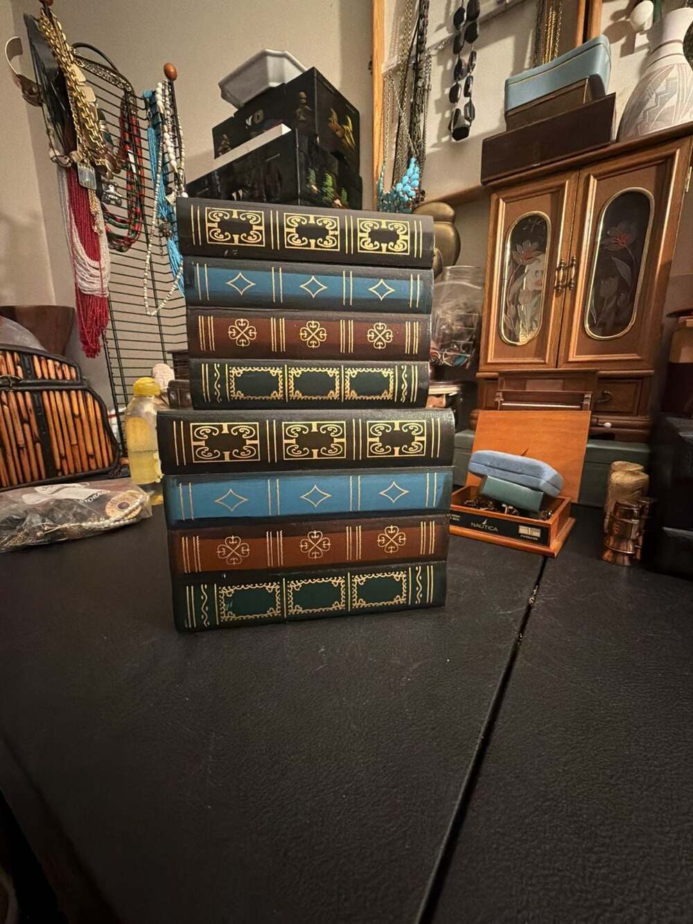 (2) Book Shape Hidden Secret Storage Box